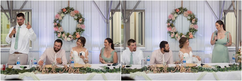 South Dakota Outdoor Wedding - speeches