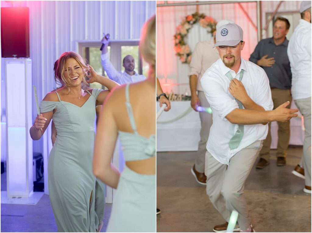 South Dakota Outdoor Wedding - dance