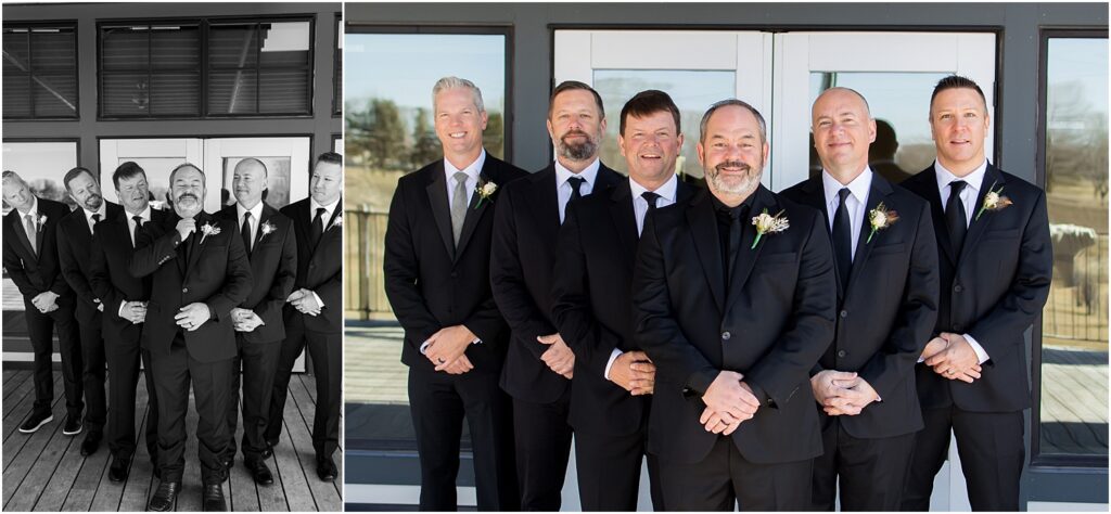 Sioux Falls Country Club Spring wedding - Bridal party photos