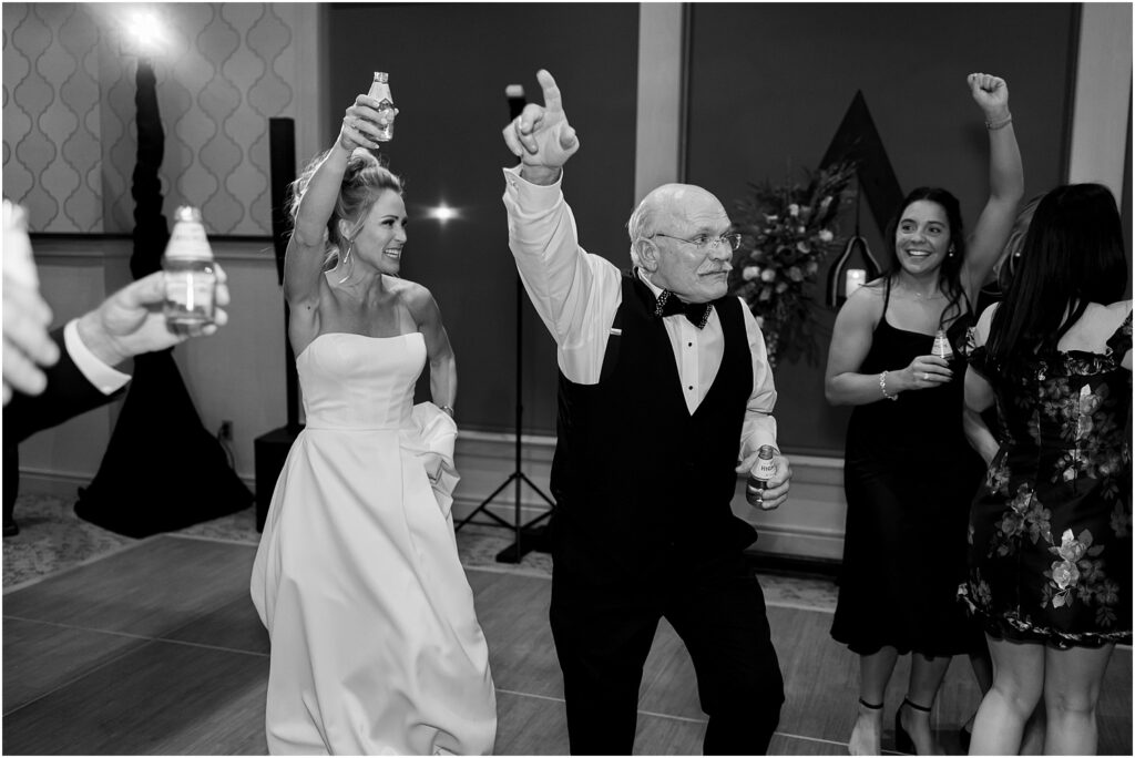 Sioux Falls Country Club Spring wedding - Reception dance
