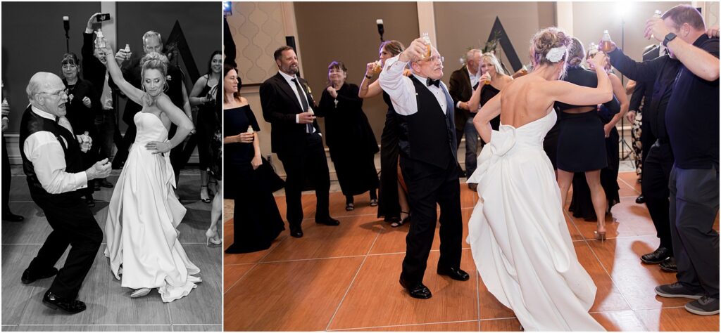 Sioux Falls Country Club Spring wedding - Reception dance