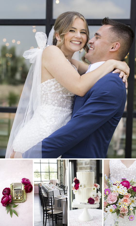 Summer outdoor wedding in Sioux Falls, South Dakota