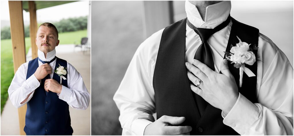 Outdoor July barn Wedding in South Dakota