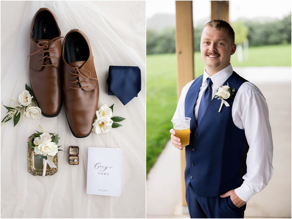Outdoor July barn Wedding in South Dakota