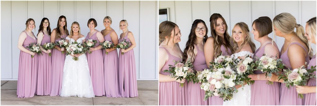 Outdoor July barn Wedding in South Dakota