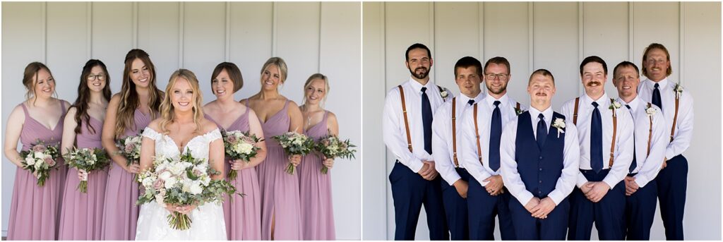 Outdoor July barn Wedding in South Dakota