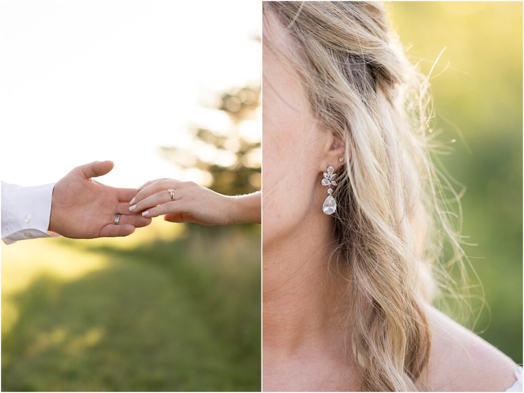 Outdoor July barn Wedding in South Dakota