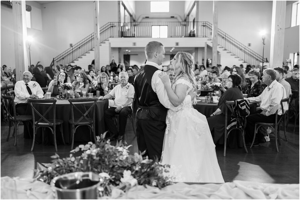 Outdoor July barn Wedding in South Dakota