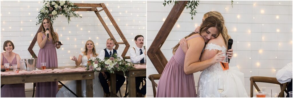 Outdoor July barn Wedding in South Dakota