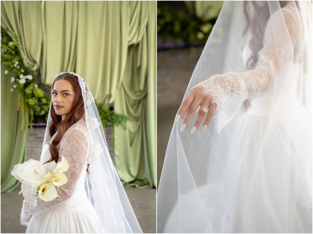 Lace wedding dress - South Dakota wedding Photographer Omaha wedding Photographer Minneapolis Wedding Photographer 