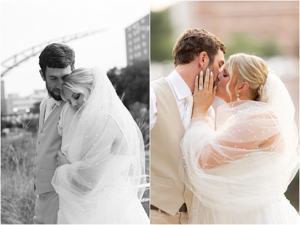 Wedding sunset photos in Sioux Falls, SD
